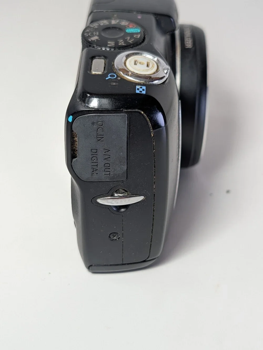 Lot Of 2 Canon PowerShot SX120 IS 10MP Digital Cameras 1 Works, 1 Parts Repair